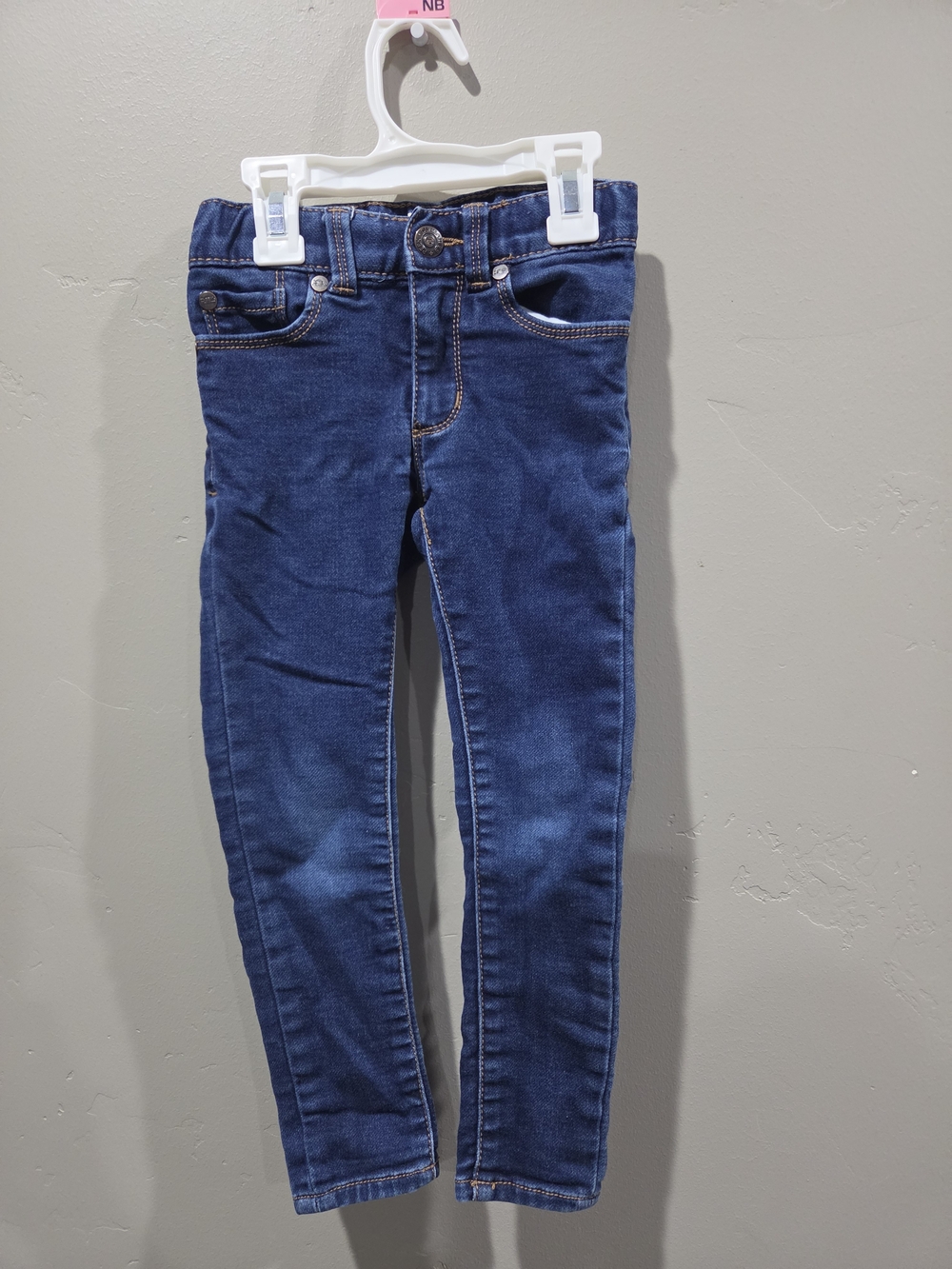 Peek Girls Blue Stretch Jeggings